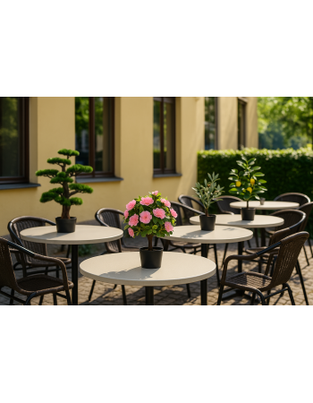 Τεχνητό Φυτό Εξωτερικού Χώρου Azalea με 40 λουλούδια και ύψος 53cm