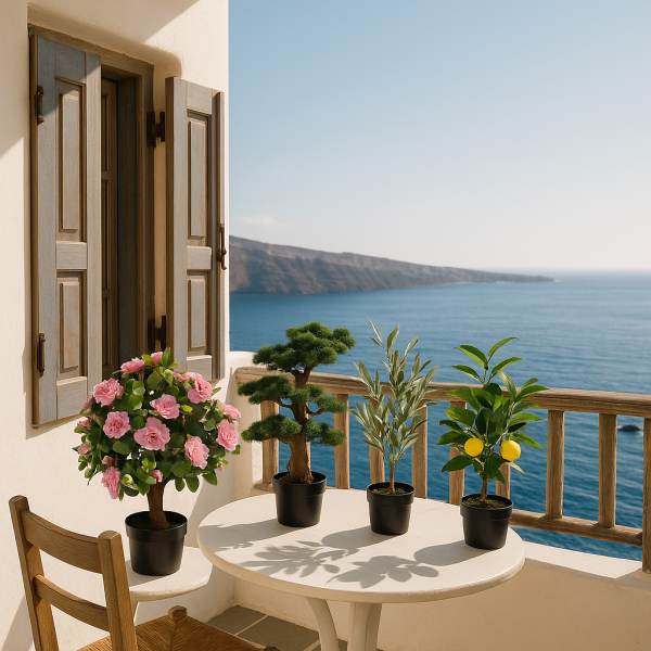 Τεχνητό Φυτό Εξωτερικού Χώρου Ελιά με ύψος 58cm