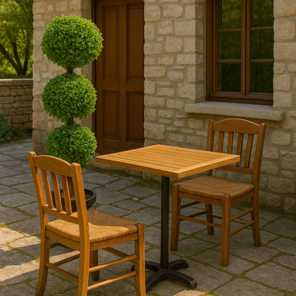 Τεχνητό Φυτό Εξωτερικού Χώρου Tropical Balls με 3 μπάλες διαστάσεων 14cm 14cm και 16cm και ύψος 60cm