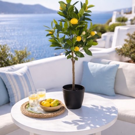 Τεχνητό Φυτό Εξωτερικού Χώρου Λεμονιά με ύψος 90cm