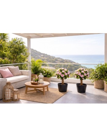 Τεχνητό Φυτό Εξωτερικού Χώρου Azalea με 57 λουλούδια και ύψος 92cm