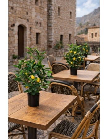 Τεχνητό Φυτό Εξωτερικού Χώρου Λεμονιά με ύψος 75cm