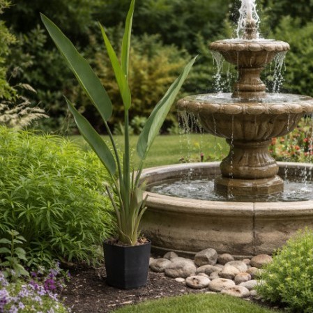 Τεχνητό Φυτό Εξωτερικού Χώρου Strelitzia με ύψος 120cm