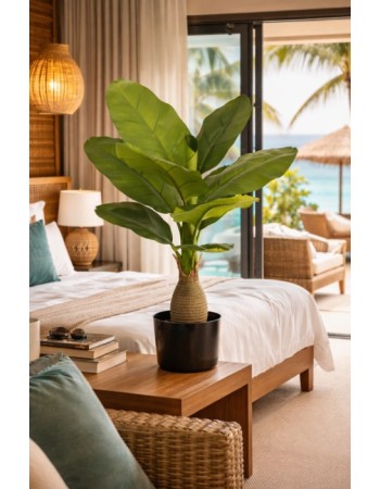 Τεχνητό Φυτό Εξωτερικού Χώρου Μπανανιά με ύψος 75cm