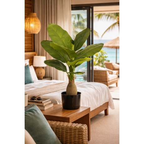 Τεχνητό Φυτό Εξωτερικού Χώρου Μπανανιά με ύψος 75cm