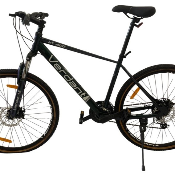 Ποδήλατο Βουνού Stunt 27.5" Με Δισκόφρενα και Shimano Πράσινο - Μωβ Πέρλα