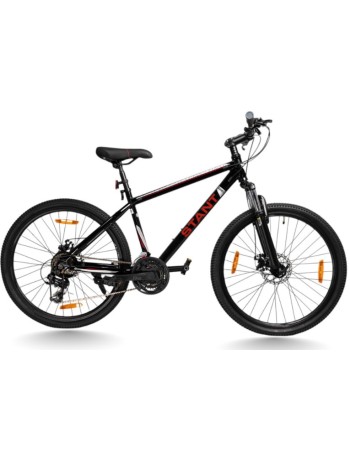 Ποδήλατο Βουνού Stunt 26" Με Δισκόφρενα και Shimano Μαύρο - Ασημί