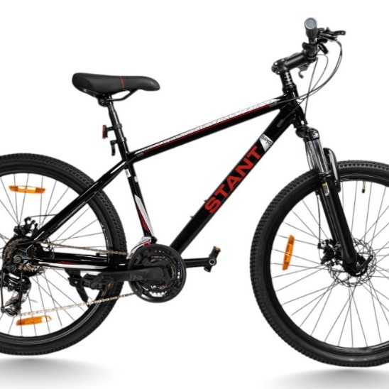 Ποδήλατο Βουνού Stunt 26" Με Δισκόφρενα και Shimano Μαύρο - Ασημί