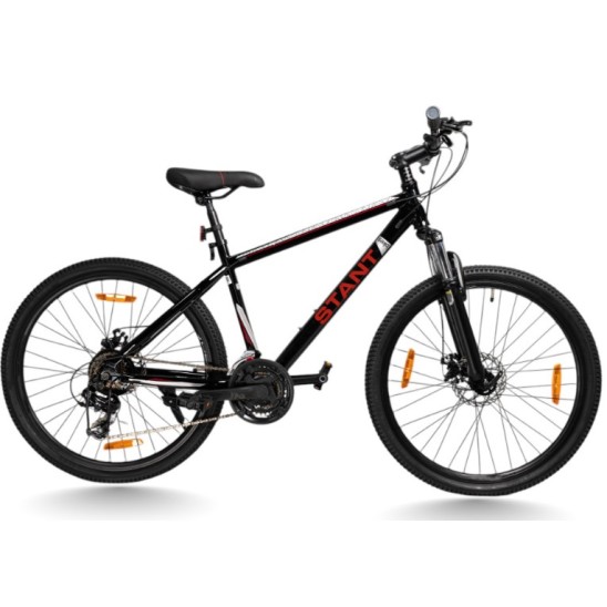 Ποδήλατο Βουνού Stunt 26" Με Δισκόφρενα και Shimano Μαύρο - Ασημί