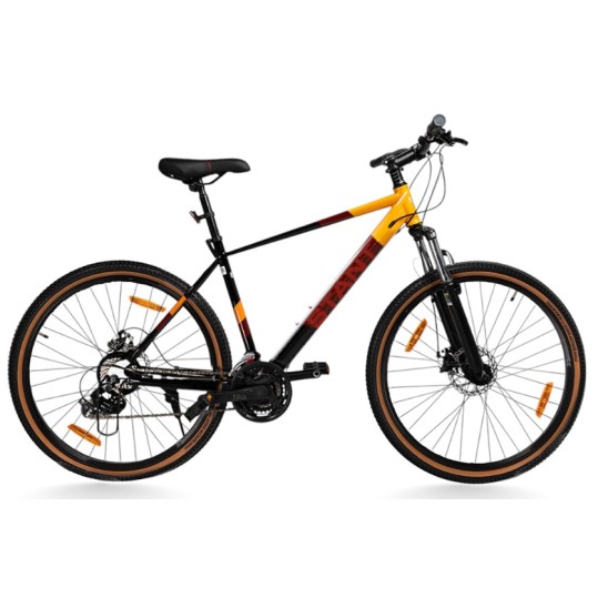 Ποδήλατο Βουνού Stunt 27.5" Με Δισκόφρενα και Shimano Μαύρο - Πορτοκαλί