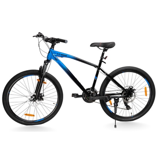 Ποδήλατο Βουνού Stunt 26" Με Δισκόφρενα και Shimano Μαύρο -Μπλέ Ποδήλατο Βουνού Stunt 26" Με Δισκόφρενα και Shimano Μαύρο -Μπλέ