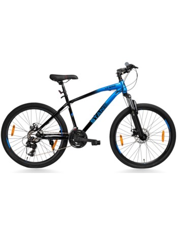Ποδήλατο Βουνού Stunt 26" Με Δισκόφρενα και Shimano Μαύρο -Μπλέ