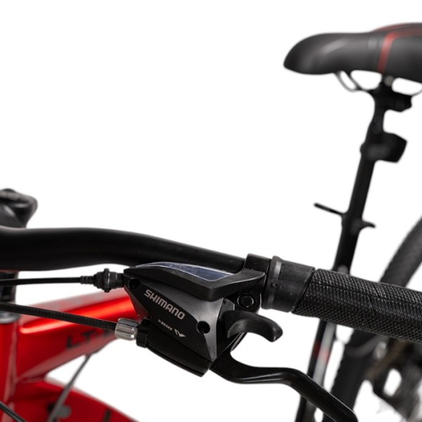 Ποδήλατο Βουνού Stunt 26" Με Δισκόφρενα και Shimano Μαύρο -Κόκκινο