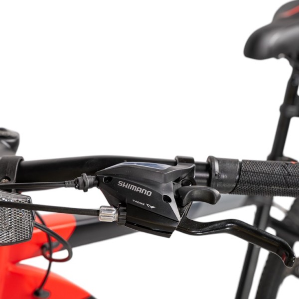 Ποδήλατο Βουνού Stunt 27.5" Με Δισκόφρενα και Shimano Μαύρο - Κόκκινο