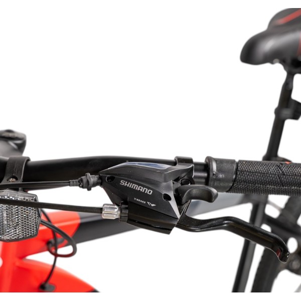 Ποδήλατο Βουνού Stunt 27.5" Με Δισκόφρενα και Shimano Μαύρο - Κόκκινο