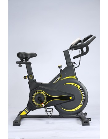 Ποδήλατο Γυμναστικής Delux με οθόνη LCD και μετρητή ταχύτητας απόστασης και θερμίδων Y8008