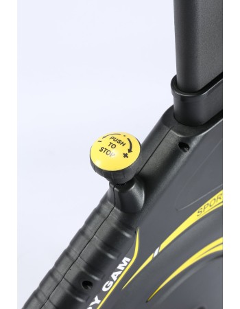 Ποδήλατο Γυμναστικής Delux με οθόνη LCD και μετρητή ταχύτητας απόστασης και θερμίδων Y8008