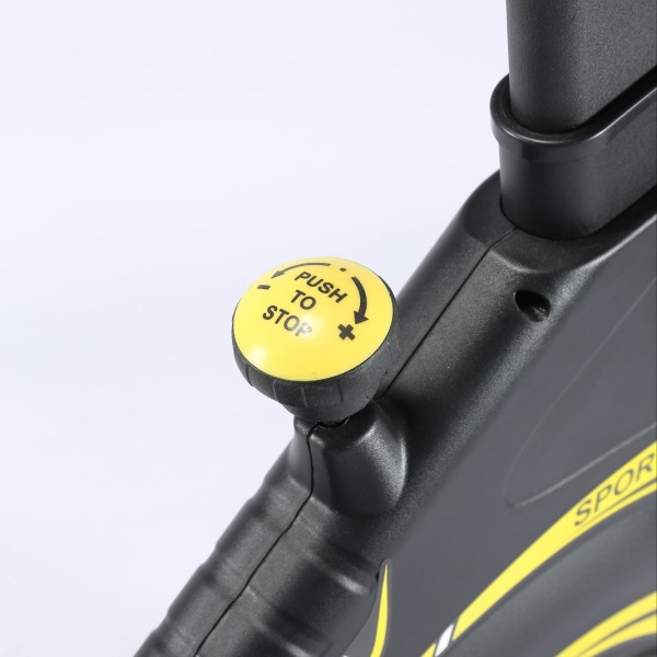 Ποδήλατο Γυμναστικής Delux με οθόνη LCD και μετρητή ταχύτητας απόστασης και θερμίδων Y8008