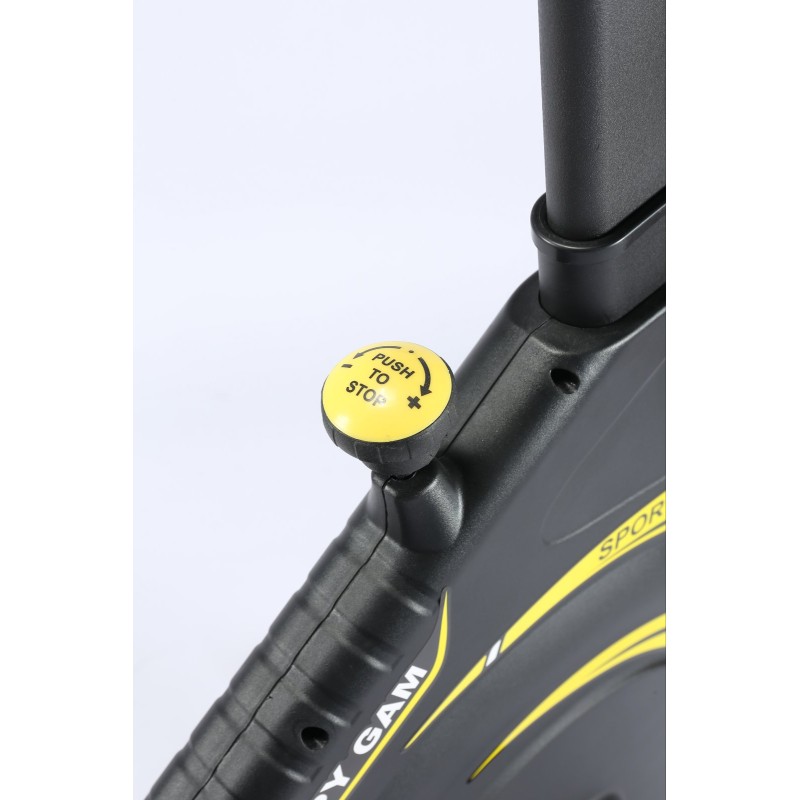 Ποδήλατο Γυμναστικής Delux με οθόνη LCD και μετρητή ταχύτητας απόστασης και θερμίδων Y8008