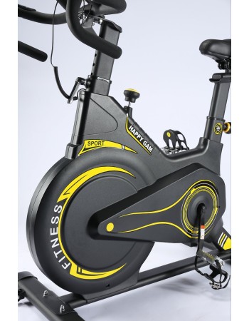 Ποδήλατο Γυμναστικής Delux με οθόνη LCD και μετρητή ταχύτητας απόστασης και θερμίδων Y8008