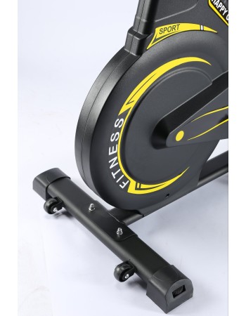Ποδήλατο Γυμναστικής Delux με οθόνη LCD και μετρητή ταχύτητας απόστασης και θερμίδων Y8008