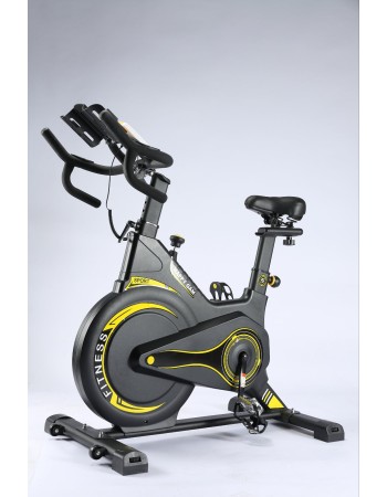 Ποδήλατο Γυμναστικής Delux με οθόνη LCD και μετρητή ταχύτητας απόστασης και θερμίδων Y8008