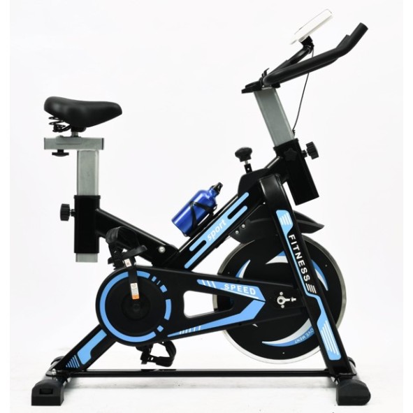 Ποδήλατο Γυμναστικής Delux με οθόνη LCD και μετρητή ταχύτητας απόστασης και θερμίδων Y8816