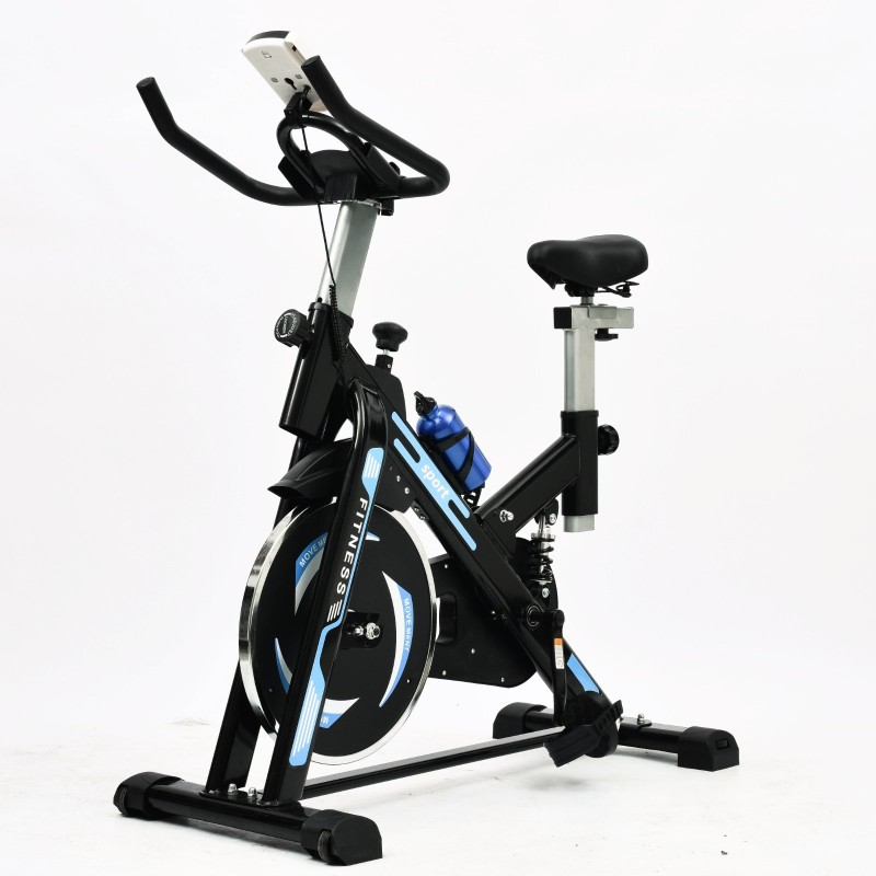 Ποδήλατο Γυμναστικής Delux με οθόνη LCD και μετρητή ταχύτητας απόστασης και θερμίδων Y8816