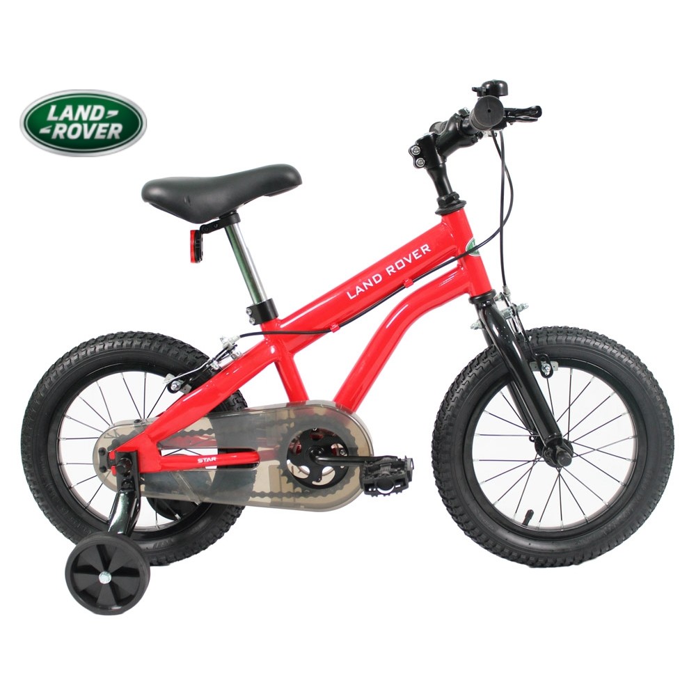 Kid Bike Licensed Land Rover 16 inches in Red color