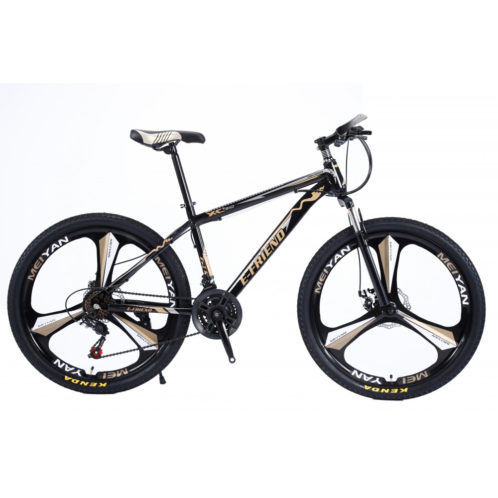 Bicycle Mountain E FRIEND XC310 GT 26 inches in Black Gold