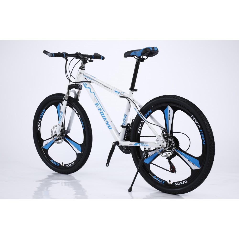 Bicycle Mountain E FRIEND XC310 GT 26 inches in White Blue