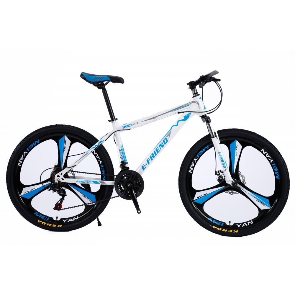 Bicycle Mountain E FRIEND XC310 GT 26 inches in White Blue