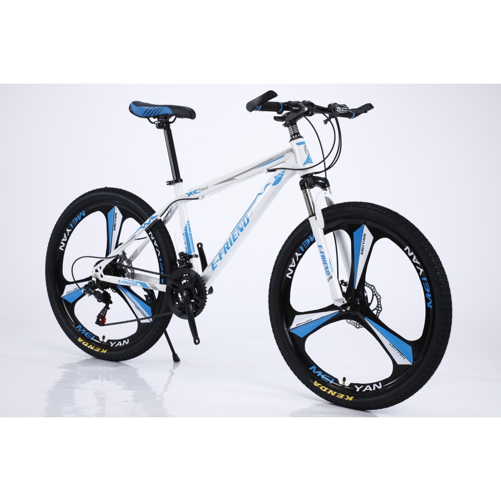 Bicycle Mountain E FRIEND XC310 GT 26 inches in White Blue