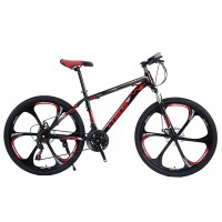 Bicycle Mountain E FRIEND XC310 26 inches in Black Red