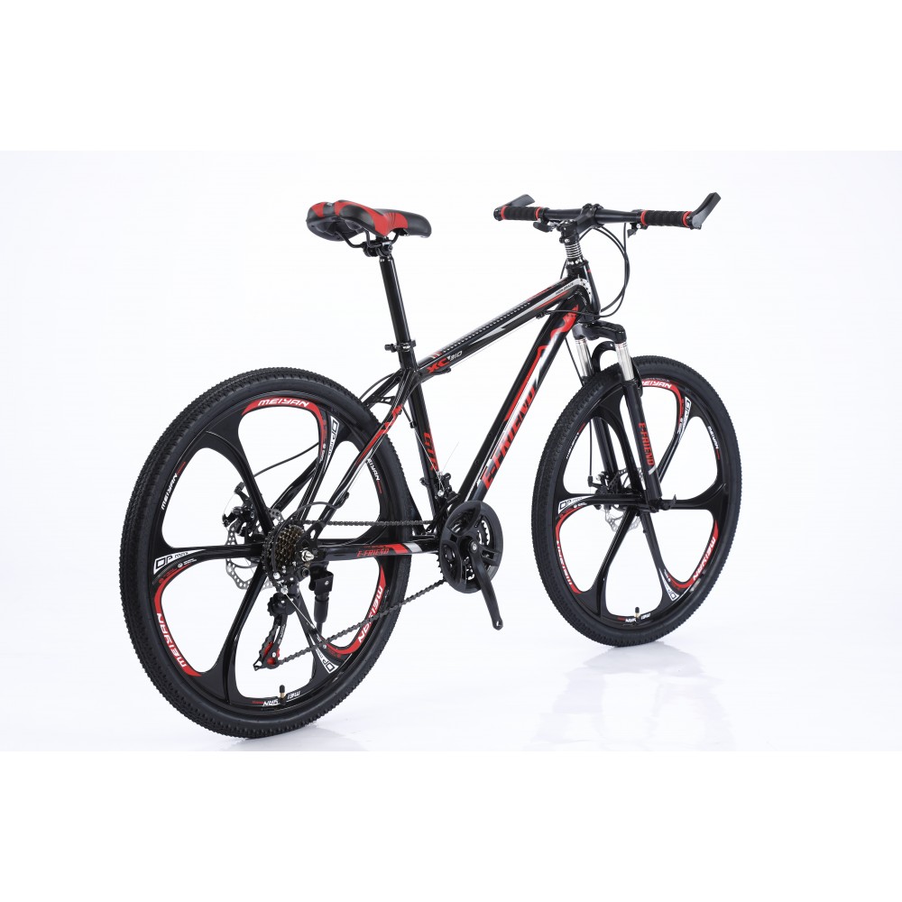 Bicycle Mountain E FRIEND XC310 26 inches in Black Red