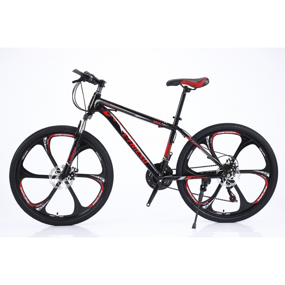 Bicycle Mountain E FRIEND XC310 26 inches in Black Red