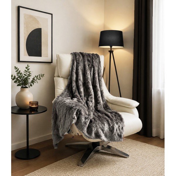 Σετ Ριχτάρια 3 τεμαχίων για διθέσιο, τριθέσιο καναπέ και πολυθρόνα σε γκρι χρώμα