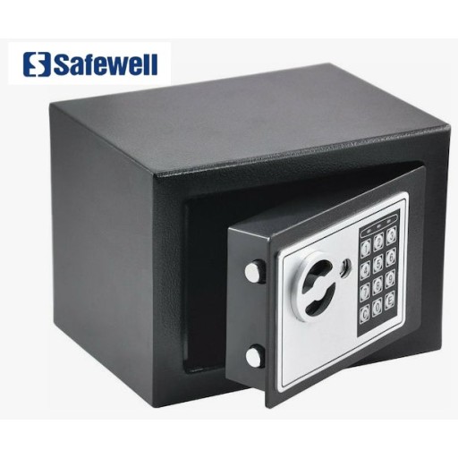 Safewell Χρηματοκιβώτιο Ξενοδοχείου με Κλειδί Μ17xΠ23xΥ17cm Βάρους 2.5kg