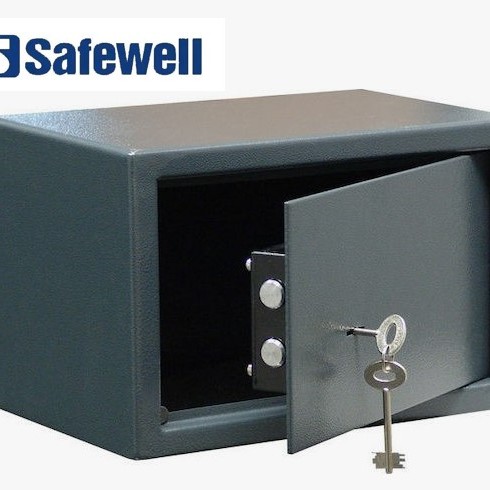 Safewell Χρηματοκιβώτιο Ξενοδοχείου με Κλειδί Μ31xΠ20xΥ20cm Βάρους 5.5kg