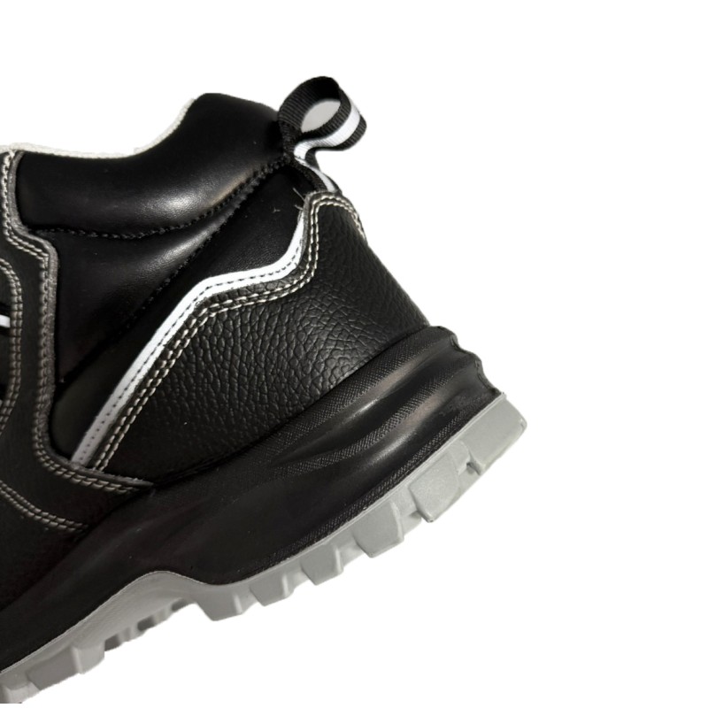 Μποτάκι εργασίας ασφαλείας αντιολισθητικό S3 και oil resistant μαύρο-γκρι