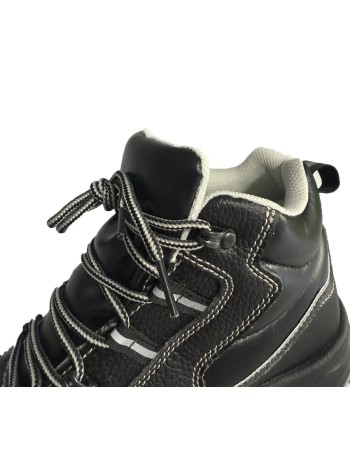 Μποτάκι εργασίας ασφαλείας αντιολισθητικό S3 και oil resistant μαύρο-γκρι