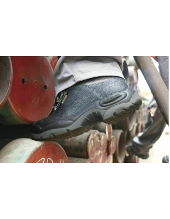 Μποτάκι εργασίας ασφαλείας αντιολισθητικό S3 και oil resistant μαύρο-γκρι