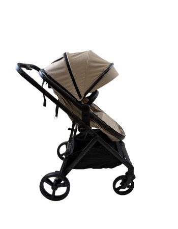 3 σε 1 αναδιπλούμενο πολυκαρότσι μωρού Fun Baby Star με κάθισμα αυτοκινήτου που κουμπώνει στο σκελετό κάθισμα που μετατρέπεται σε καλαθούνα 0+ μπεζ