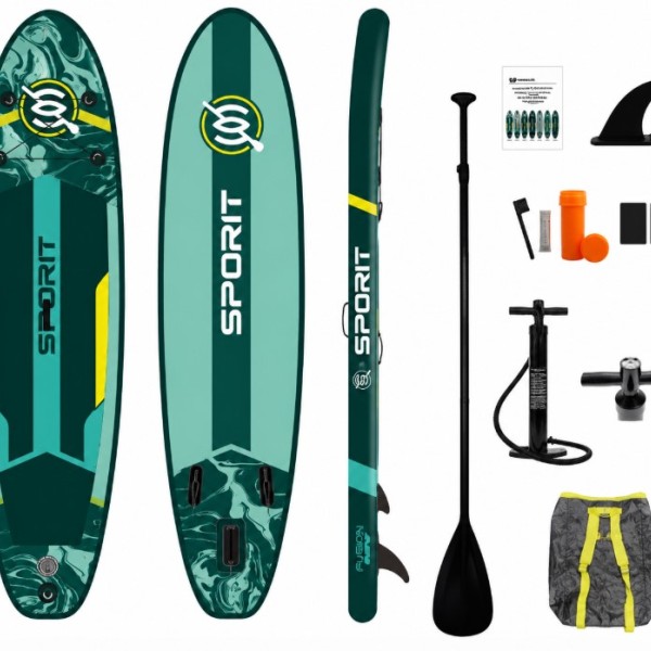 Φουσκωτή Σανίδα Sup Sport 10' με κουπί αξεσουάρ και σακίδιο μεταφοράς με μήκος 3.05m