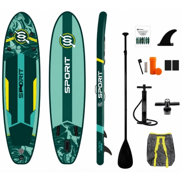 Φουσκωτή Σανίδα Sup Sport 10' με κουπί αξεσουάρ και σακίδιο μεταφοράς με μήκος 3.05m