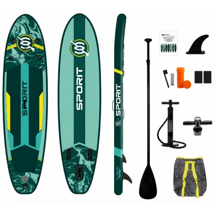 Φουσκωτή Σανίδα Sup Sport 10' με κουπί αξεσουάρ και σακίδιο μεταφοράς με μήκος 3.05m