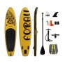 Φουσκωτή Σανίδα Sup Forall Yellow 10.2'' με κουπί αξεσουάρ και σακίδιο μεταφοράς με μήκος 3.20m
