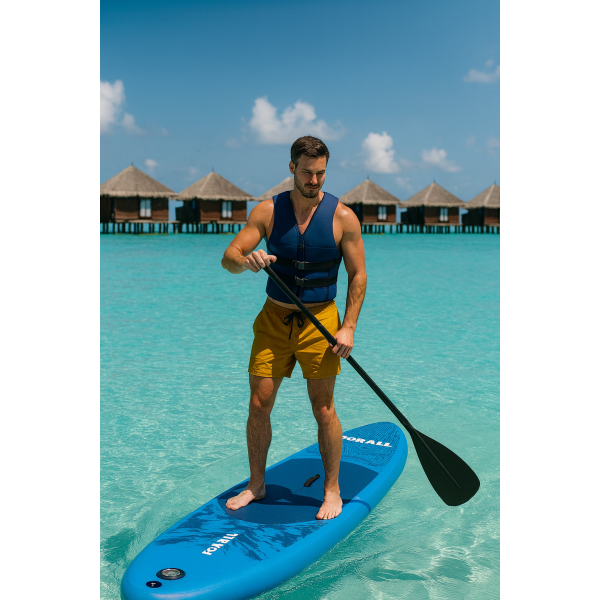 Φουσκωτή Σανίδα Sup Forall Burgundy 10.2'' με κουπί αξεσουάρ και σακίδιο μεταφοράς με μήκος 3.20m