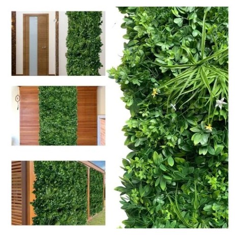 Συνθετικό Πάνελ Φυλλωσιάς Γενεύη 50x50cm εξωτερικού και εσωτερικού χώρου απο συνθετικό υλικό