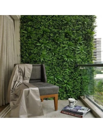 Συνθετικό Πάνελ Φυλλωσιάς Γενεύη 50x50cm εξωτερικού και εσωτερικού χώρου απο συνθετικό υλικό